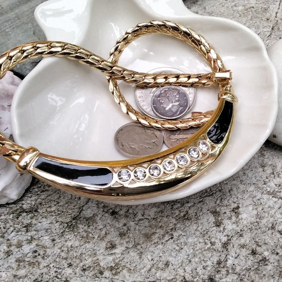 1980's Christian Dior Signed Collar Necklace - Picture 6 of 10